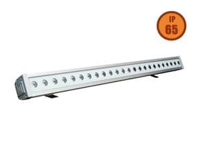 MARK MBAR 726  24 LEDs RGB 3 en 1. 3W c.u. 3 y 7 canales DMX. Auto, audio, Master/esclavo