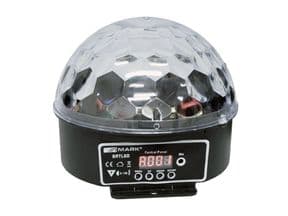 MARK SATLED 6 LEDsR+G+B. 3W c.u. Modo manual y audio. 6 canales DMX