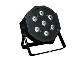 MARK SUPERPARLED ECO 45 -  LEDs (RGBW 4 en 1) 4W c.u. 8 canales DMX. 25º. DMX, auto, audio.