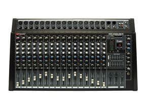 Mezclador autoamplficado MARK MPM 16352 USB BT: 16 canales MIC/LINE. 2x 350W @ 4ohm. Bluetooth