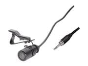 Micrófono de solapa con pinza. Electret. Conector rosca macho de 3.5 mm. Con estuche MARK XS 2010