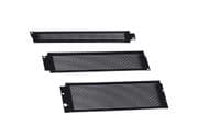 Paneles multi-perforados con perfil en "L" para rack 19" WORK TC 527 / TC 528