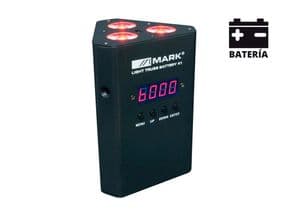 Proyector iluminación MARK LIGHT TRUSS BAT 41 . 3 LEDs RGBW (4en1) de 4W c.u