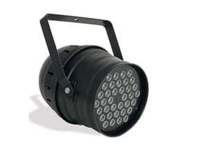 Proyector MARK SUPERPARLED 136 S -  36 Leds. 1W c.u. 7 canales DMX