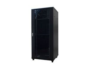 Rack metálico con puerta. 37 unidades formato 19