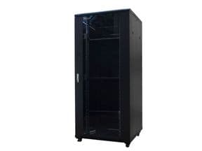 Rack metálico con puerta. 42 unidades formato 19