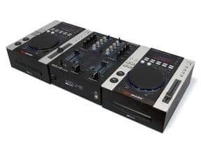 Set para DJ - Mesa de mezcla, reproductor CD MARK DJ BOX