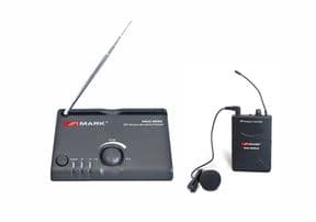 Sistema inalámbrico VHF con petaca y micrófono de solapa MARK MW 800 S
