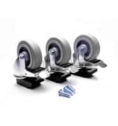 SLIDE KAMERA JUEGO RUEDAS HSTA-1 PARA TRIPODE SLIDE KAMERA HST-2