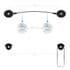SOPORTE MONITOR/TV TOOQ LED1055F-B 32-55 ULTRA DELGADO NEGRO