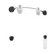 SOPORTE MONITOR/TV TOOQ LED1055F-B 32-55 ULTRA DELGADO NEGRO