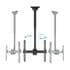 SOPORTE TECHO MONITOR/TV TOOQ LPCE1155TSLI-B 32-55 GIRA/INCLI/EXTEN NEGRO