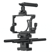 STRATUS COMPLETE CAGE FOR SONY A7 II SERIES CAMERAS INCLUDES TOP HANDLE, RODS, BASE, FRAME, AND CABL