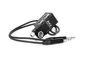 Wooden Camera - A-Box (BMC) - Adaptador de XLR balanceado macho a conector de 1/4 hembra para cámaras BlackMagic