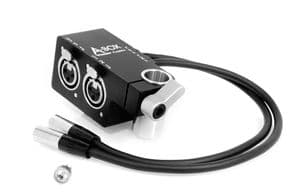 Wooden Camera - A-Box (Red One) - Adaptador de XLR balanceado macho a mini XLR balanceado hempra para cámaras Red One