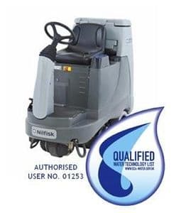 Nilfisk BR855 Combi Ride-On Floor Scrubber Dryer