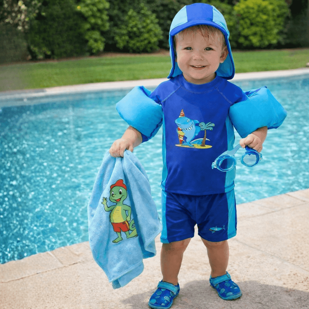 What should a 2-year old wear for Swimming? 