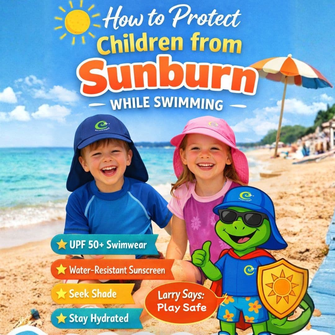 How to Protect Children from Sunburn While Swimming | UK Guide
