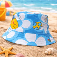 Baby Cotton Bug Design Bush Hat Cute Infant Summer Hat 0-18 Months