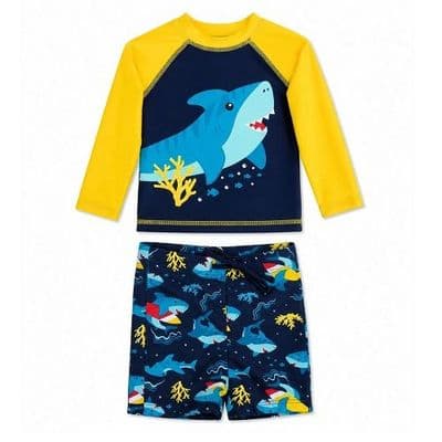 Baby Shark UV Sun Protection Swimwear Set