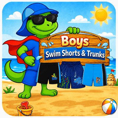 Boys Swim Shorts & Trunks