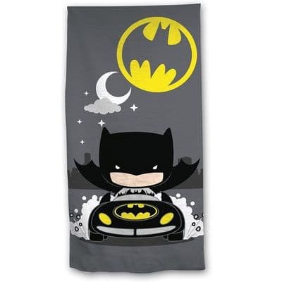 DC Batman Official Kids Microfibre Beach Towel