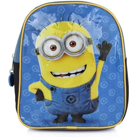 Despicable Me Minions Kids Small Backpack Official School & Day Trip Bag
