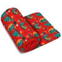 Dinosaur Kids Toddler Blanket Throw Soft & Cosy
