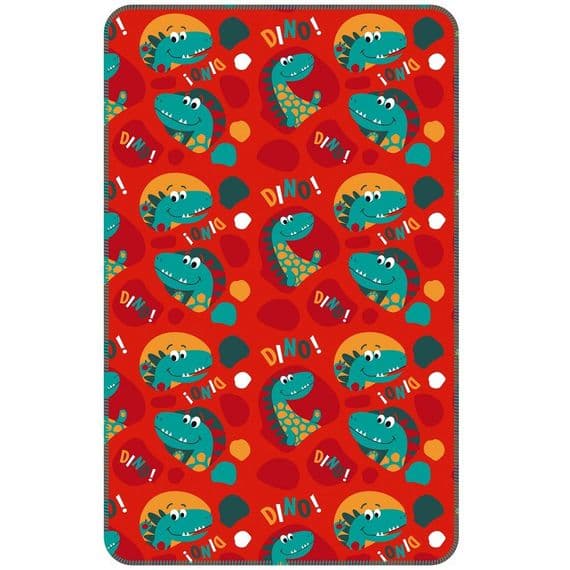 Dinosaur Kids Toddler Blanket Throw Soft & Cosy