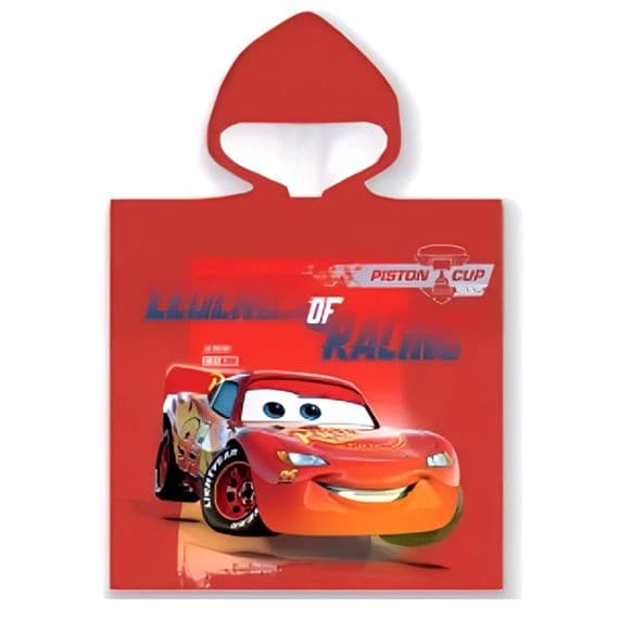 Disney Cars Toddler Hooded Towel Legends of Racing Kids Poncho Towel 2-6 yrs