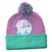 Disney Frozen Toddler Girls Winter Bobble Hat, Gloves and Snood set 12-36 months