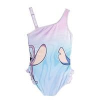 Disney Lilo & Stitch Girls One-Piece Swimming Costume Kids Swimwear 4-12 Years
