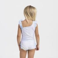 Disney Princess Ariel Mermaid Swimming Costume for Girls One-Piece Toddler Swimwear 2-7 Years