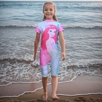 Disney Princess Ariel UV Sunsuit UPF 50+ | Girls Swimwear 2–6 yrs