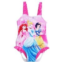 Disney Princess Girls Swimsuit  Kids Swimwear 2-7 years