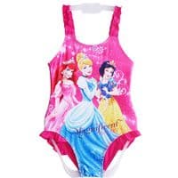 Disney Princess Girls Swimsuit  Kids Swimwear 2-7 years