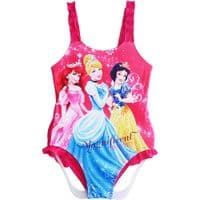 Disney Princess Girls Swimsuit  Kids Swimwear 2-7 years