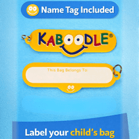 Kaboodle Kids Swim Bag Drawstring Swimming Bag for School & Pool Fish Blue