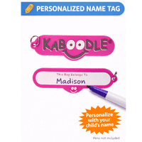Kaboodle Kids Swim Bag Drawstring Swimming Bag for School & Pool  Pink Flower