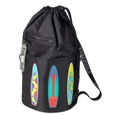 Kaboodle Kids Swim Bag Drawstring Swimming Bag for School & Pool Surfboards