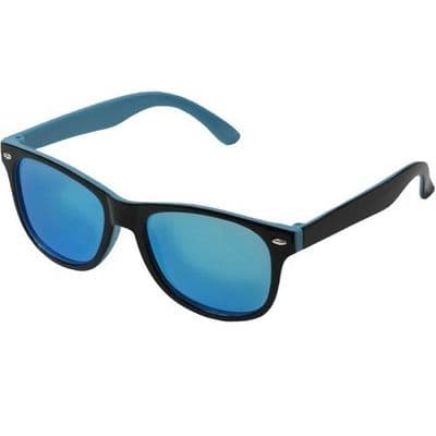 Kiddus Junior Kids Polarized Sunglasses UV400 Black & Blue  Sun Protection 6-12 years