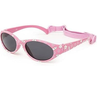 Kiddus Kids Comfort Sunglasses UV400 Pink Sun Protection 2-6 years