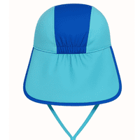 Kidz Swimmers Baby Boys UPF 50+ Sun Protection Legionnaire Hat Blue 3–24m