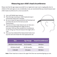 Kidz Swimmers Baby & Girls UV Legionnaire Cap UPF 50+ Pink & Purple | Sun Hat 3 Months to 6 Years