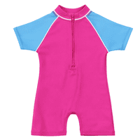 Kidz Swimmers Baby Girls UV Surf Sunsuit | UPF 50+ Sun Protection Swimwear