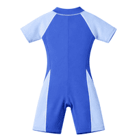 Kidz Swimmers Boys UPF 50+ Indigo Blue Surf Sunsuit | UV Swimwear 2-8yrs