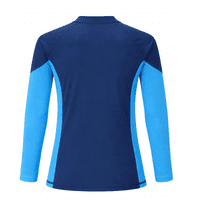 Kidz Swimmers Boys UPF 50+ Long Sleeve Rash Vest Blue Malibu 5-14yrs
