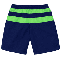 Kidz Swimmers Boys UPF 50+ Swim Board Shorts Blue & Green 2-14yrs