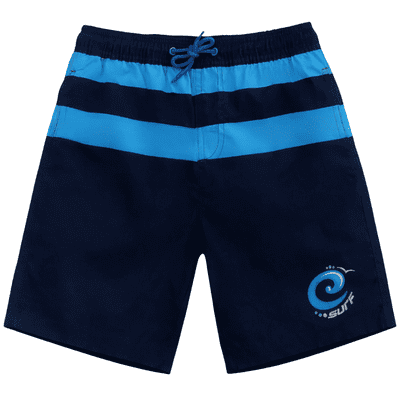 Kidz Swimmers Boys UPF 50+ Swim Shorts Estate & Malibu Blue 2-14yrs