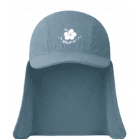 Kidz Swimmers Girls UPF 50+ Sun Protection Legionnaire Hat Faded Denim 6-10yrs+